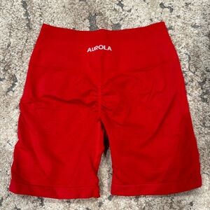 aurola seamless shorts - RED ❤️